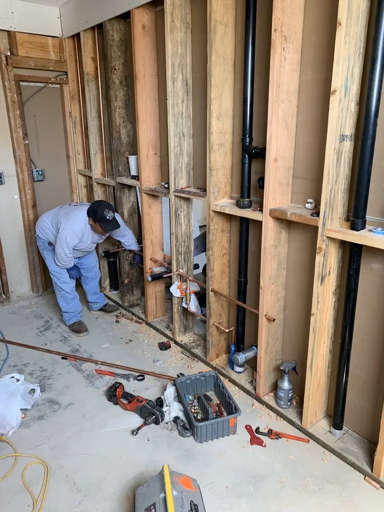 Commercial rough-in plumbing for Gas Line Repair in Furnace Woods